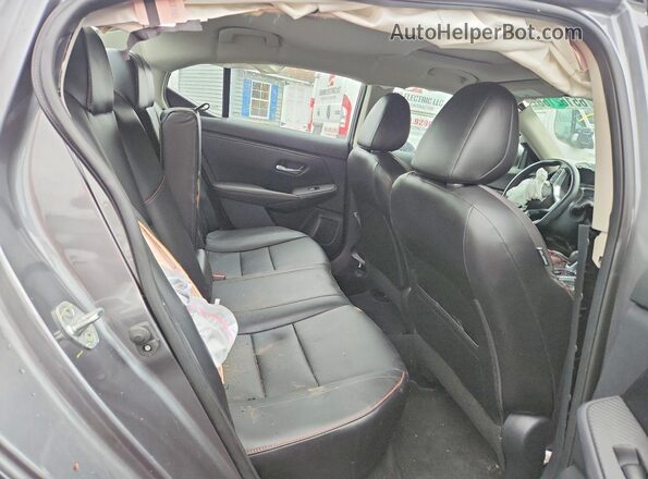 3N1AB8DV5MY314115 2021 NISSAN SENTRA Gray Rear seats view