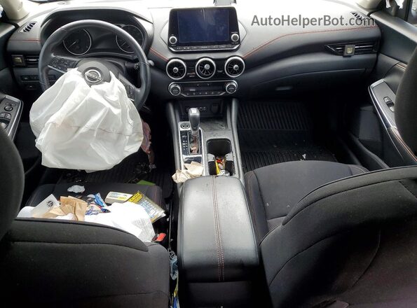 3N1AB8DV5RY209081 2024 NISSAN SENTRA Black Առջևի վահանակի տեսք