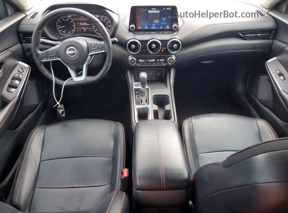 3N1AB8DV5RY228536 2024 NISSAN SENTRA Белый Вид панели приборов
