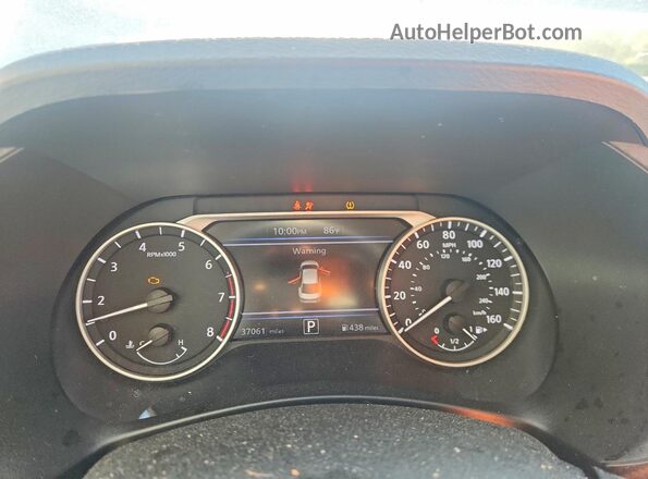 3N1AB8DV5RY245434 2024 NISSAN SENTRA White Instrument cluster view