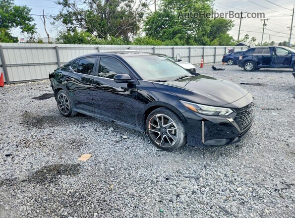 3N1AB8DV5SY256004 2025 NISSAN SENTRA Black Передня права чверть