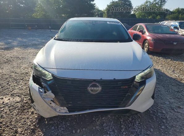 3N1AB8DV5SY323104 2025 NISSAN SENTRA White Դիմացի տեսք