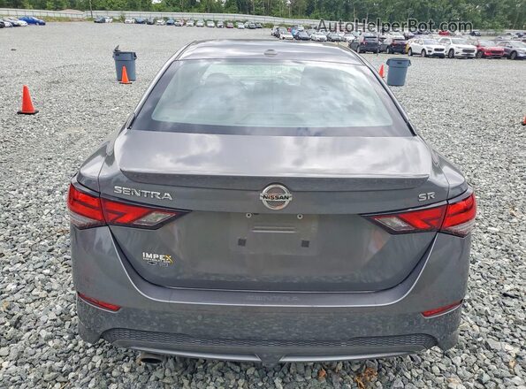 3N1AB8DV6MY227923 2021 NISSAN SENTRA Gray Widok z tyłu