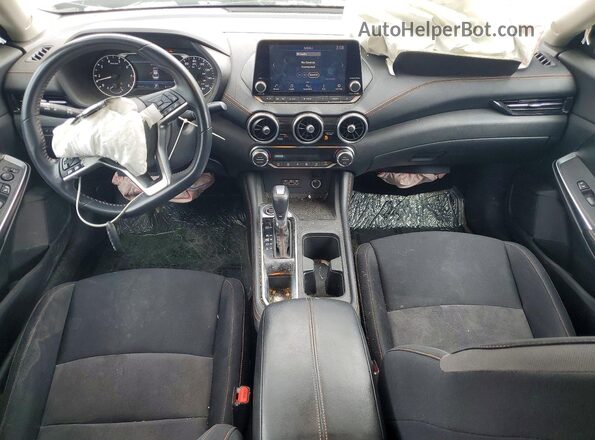 3N1AB8DV6MY227923 2021 NISSAN SENTRA Gray Widok deski rozdzielczej