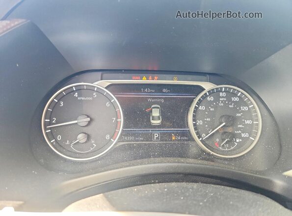 3N1AB8DV6MY290780 2021 NISSAN SENTRA Black Vista del cuadro de instrumentos