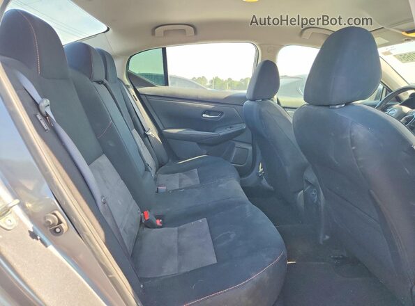 3N1AB8DV6MY307433 2021 NISSAN SENTRA Gray უკანა სავარძლების ხედი