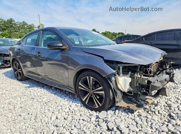 3N1AB8DV6MY307433 2021 NISSAN SENTRA Gray წინა მარჯვენა
