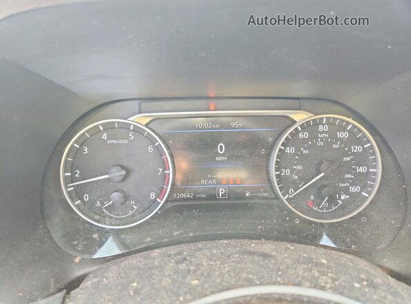 3N1AB8DV6MY307433 2021 NISSAN SENTRA Gray ხელსაწყოთა პანელის ხედი