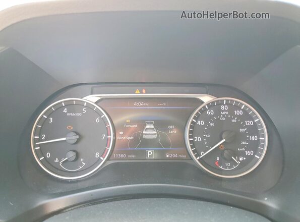 3N1AB8DV6SY221648 2025 NISSAN SENTRA White Սարքավորումների վահանակի տեսք