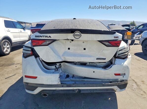 3N1AB8DV6SY334872 2025 NISSAN SENTRA White Vista trasera