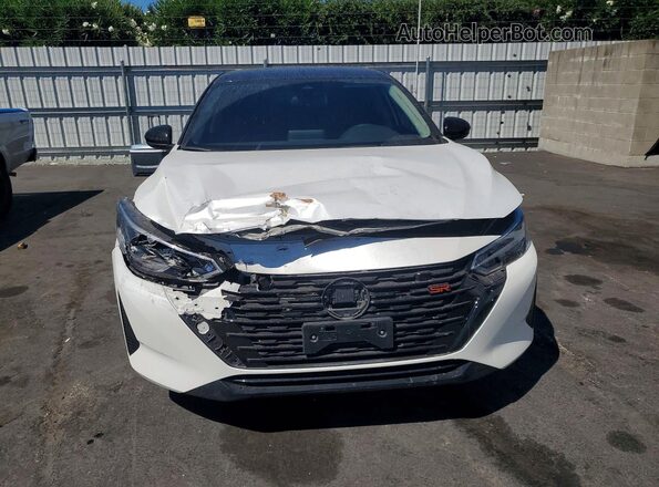 3N1AB8DV6SY334872 2025 NISSAN SENTRA White Vista frontal