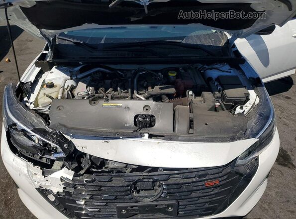 3N1AB8DV6SY334872 2025 NISSAN SENTRA White Vista interior trasera