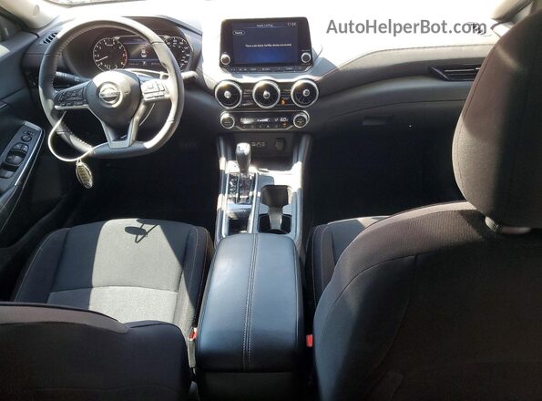 3N1AB8DV7MY210581 2021 NISSAN SENTRA Red წინა პანელის ხედი