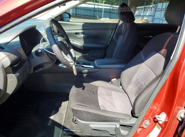 3N1AB8DV7MY210581 2021 NISSAN SENTRA Red წინა სალონის ხედი