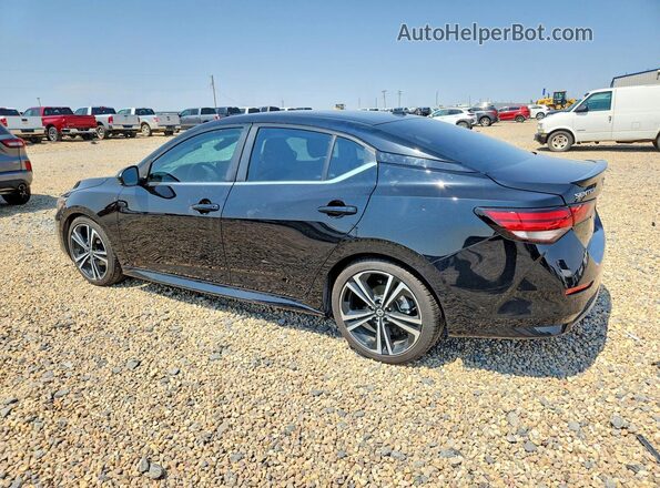 3N1AB8DV7MY279271 2021 NISSAN SENTRA Black Հետևի ձախ