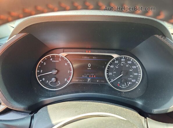 3N1AB8DV7MY279271 2021 NISSAN SENTRA Black Սարքավորումների վահանակի տեսք