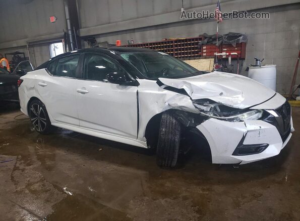 3N1AB8DV7MY287905 2021 NISSAN SENTRA White Front right