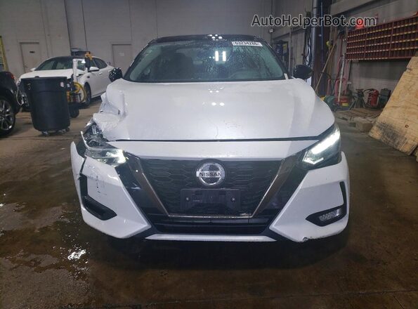 3N1AB8DV7MY287905 2021 NISSAN SENTRA White Front view