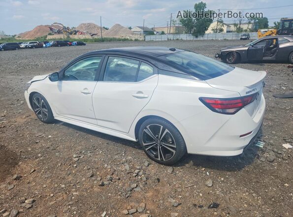 3N1AB8DV7MY300782 2021 NISSAN SENTRA White უკანა მარცხენა