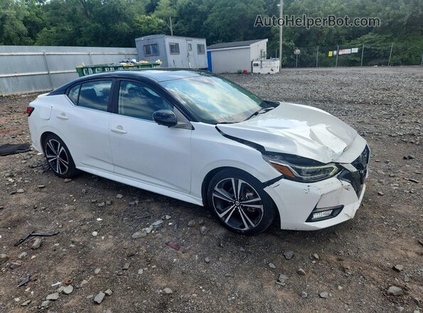 3N1AB8DV7MY300782 2021 NISSAN SENTRA White წინა მარჯვენა