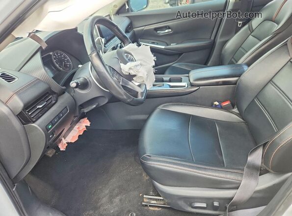 3N1AB8DV7MY300782 2021 NISSAN SENTRA White წინა სალონის ხედი