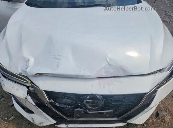 3N1AB8DV7MY300782 2021 NISSAN SENTRA White უკანა სალონის ხედი