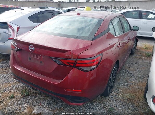 3N1AB8DV7RY329433 2024 NISSAN SENTRA Red უკანა მარჯვენა