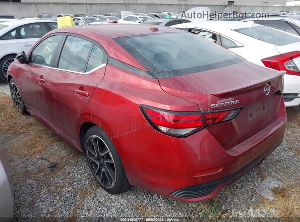 3N1AB8DV7RY329433 2024 NISSAN SENTRA Red უკანა მარცხენა