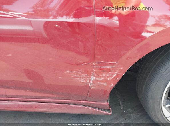 3N1AB8DV7RY329433 2024 NISSAN SENTRA Red ხელსაწყოთა პანელის ხედი