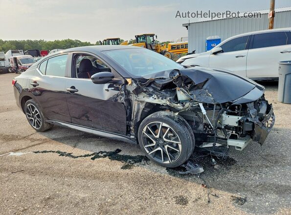 3N1AB8DV7SY307910 2025 NISSAN SENTRA Black Передня права чверть