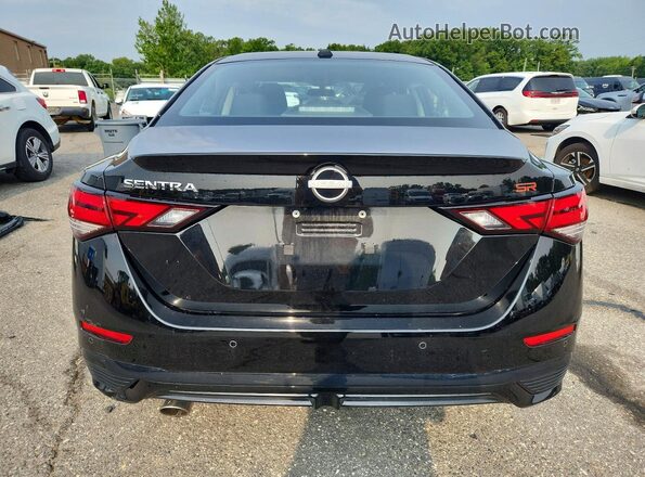 3N1AB8DV7SY307910 2025 NISSAN SENTRA Black Вид ззаду