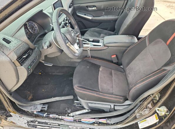 3N1AB8DV8LY270318 2020 NISSAN SENTRA Black Front interior view