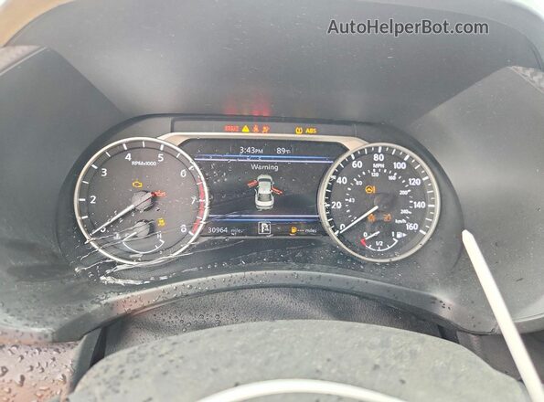 3N1AB8DV8LY270318 2020 NISSAN SENTRA Black Instrument cluster view