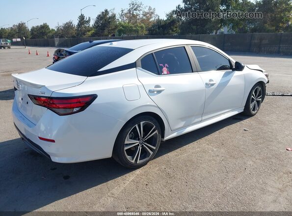 3N1AB8DV8MY306753 2021 NISSAN SENTRA White უკანა მარჯვენა