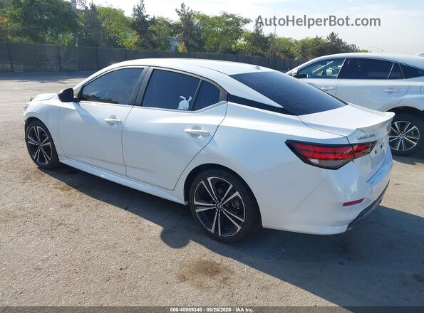 3N1AB8DV8MY306753 2021 NISSAN SENTRA White უკანა მარცხენა