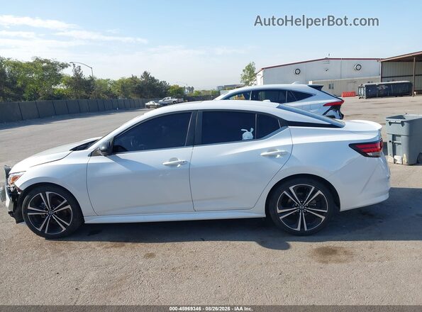 3N1AB8DV8MY306753 2021 NISSAN SENTRA White სალონის 360-გრადუსიანი ხედი