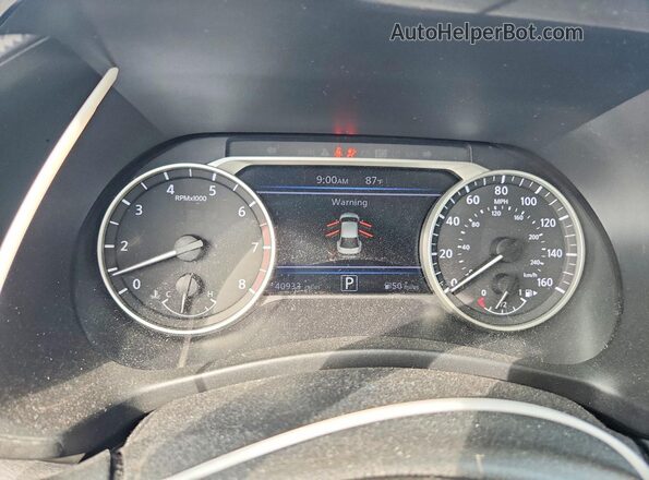 3N1AB8DV8PY243335 2023 NISSAN SENTRA Black Widok zestawu wskaźników