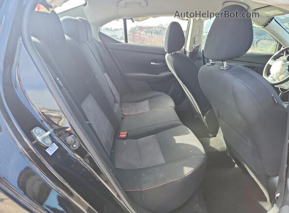 3N1AB8DV8PY243335 2023 NISSAN SENTRA Black Widok tylnych siedzeń
