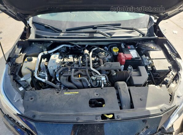 3N1AB8DV8PY243335 2023 NISSAN SENTRA Black Widok wnętrza z tyłu