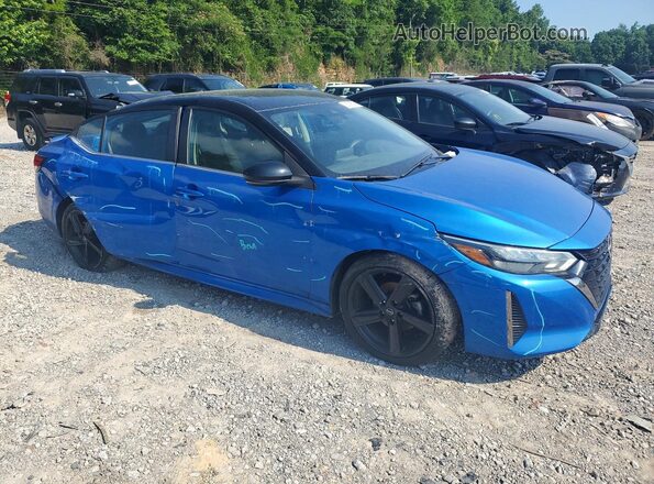 3N1AB8DV8RY201864 2024 NISSAN SENTRA Blue Front right