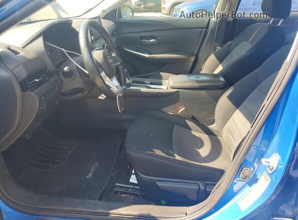 3N1AB8DV8RY201864 2024 NISSAN SENTRA Blue Front interior view