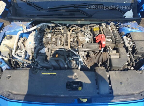 3N1AB8DV8RY201864 2024 NISSAN SENTRA Blue Rear interior view