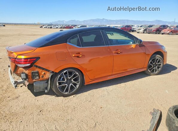 3N1AB8DV8RY247324 2024 NISSAN SENTRA Orange Trasero derecho
