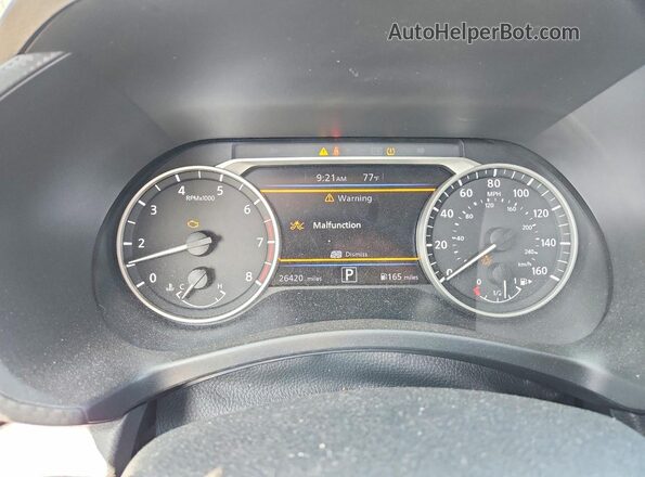 3N1AB8DV8SY206813 2025 NISSAN SENTRA Gray ხელსაწყოთა პანელის ხედი