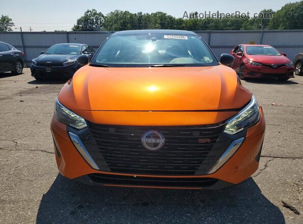 3N1AB8DV8SY234269 2025 NISSAN SENTRA Orange Vista frontal
