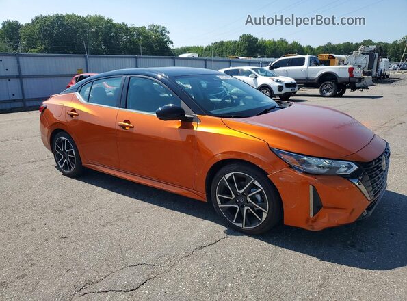 3N1AB8DV8SY234269 2025 NISSAN SENTRA Orange Delantero derecho