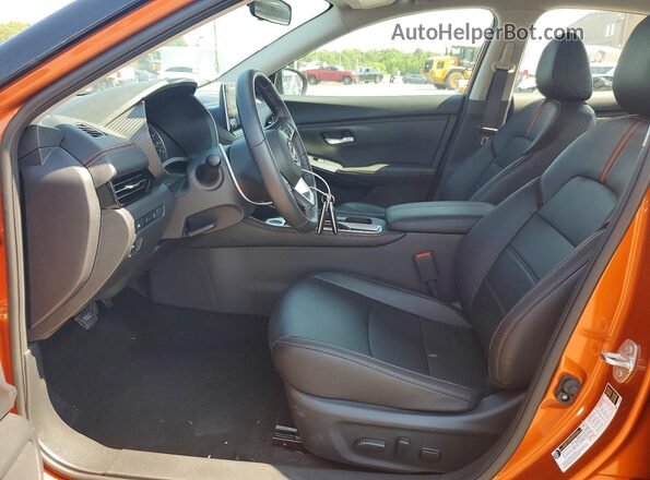 3N1AB8DV8SY234269 2025 NISSAN SENTRA Orange Vista interior delantera
