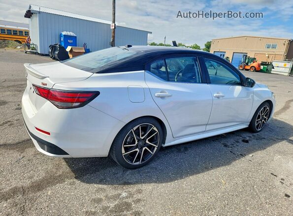 3N1AB8DV8SY290924 2025 NISSAN SENTRA Белый Задняя правая четверть
