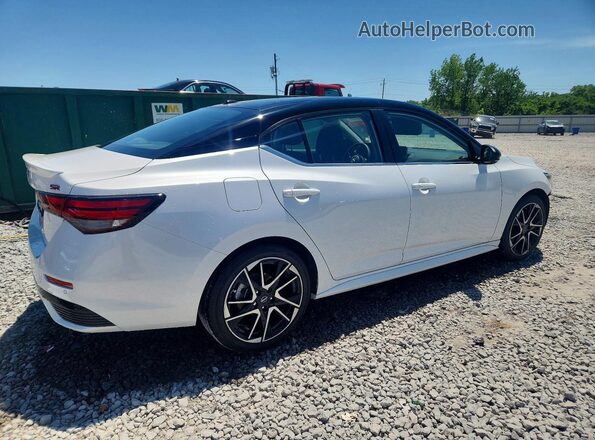 3N1AB8DV8SY386424 2025 NISSAN SENTRA Белый Задняя правая четверть