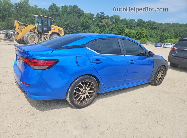 3N1AB8DV9LY283577 2020 NISSAN SENTRA Blue Tył prawy